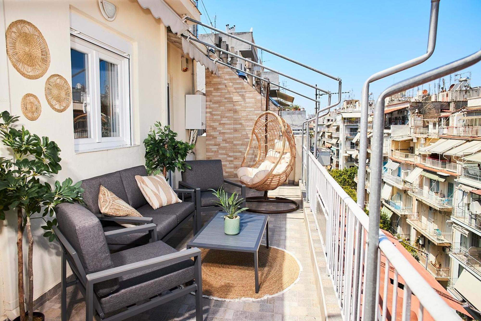 Gem Of Rotonda, City View Penthouse By Binobi! سالونيك المظهر الخارجي الصورة